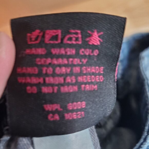 Rock & Roll Jeans Womens 26x34 Tall Blue Boyfriend Casual Distressed Denim - Picture 4 of 13